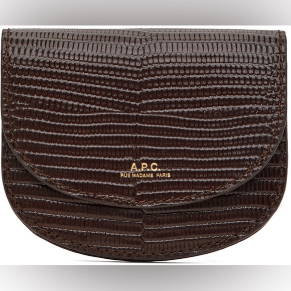 A.P.C. Handbags - Like new Wallets & Card Holders
A.P.C. Chestnut  Lizard Compact Geneve
